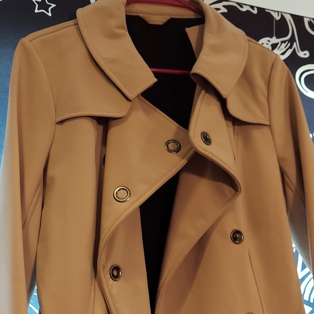 Karma 2 Tone Trenchcoat M Medium